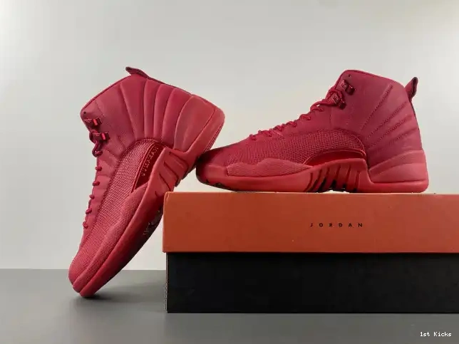 1st Kicks Gym Jordan Air Retro 12 (2018) Red 130690-601 0527